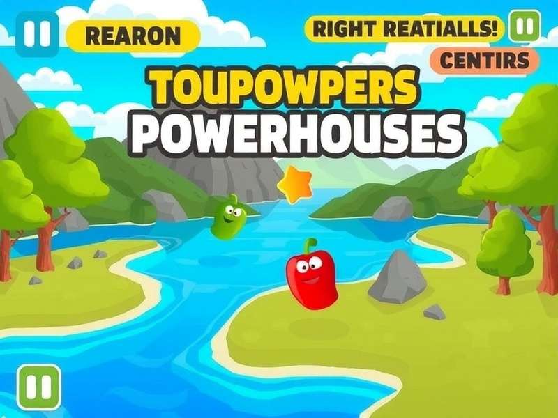 Intense action in Pepper Powerhouses Pepper Powerhouses Gameplay Screenshot